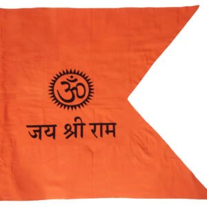 Om Jai Shree Ram Print Flag bhagwa jhanda